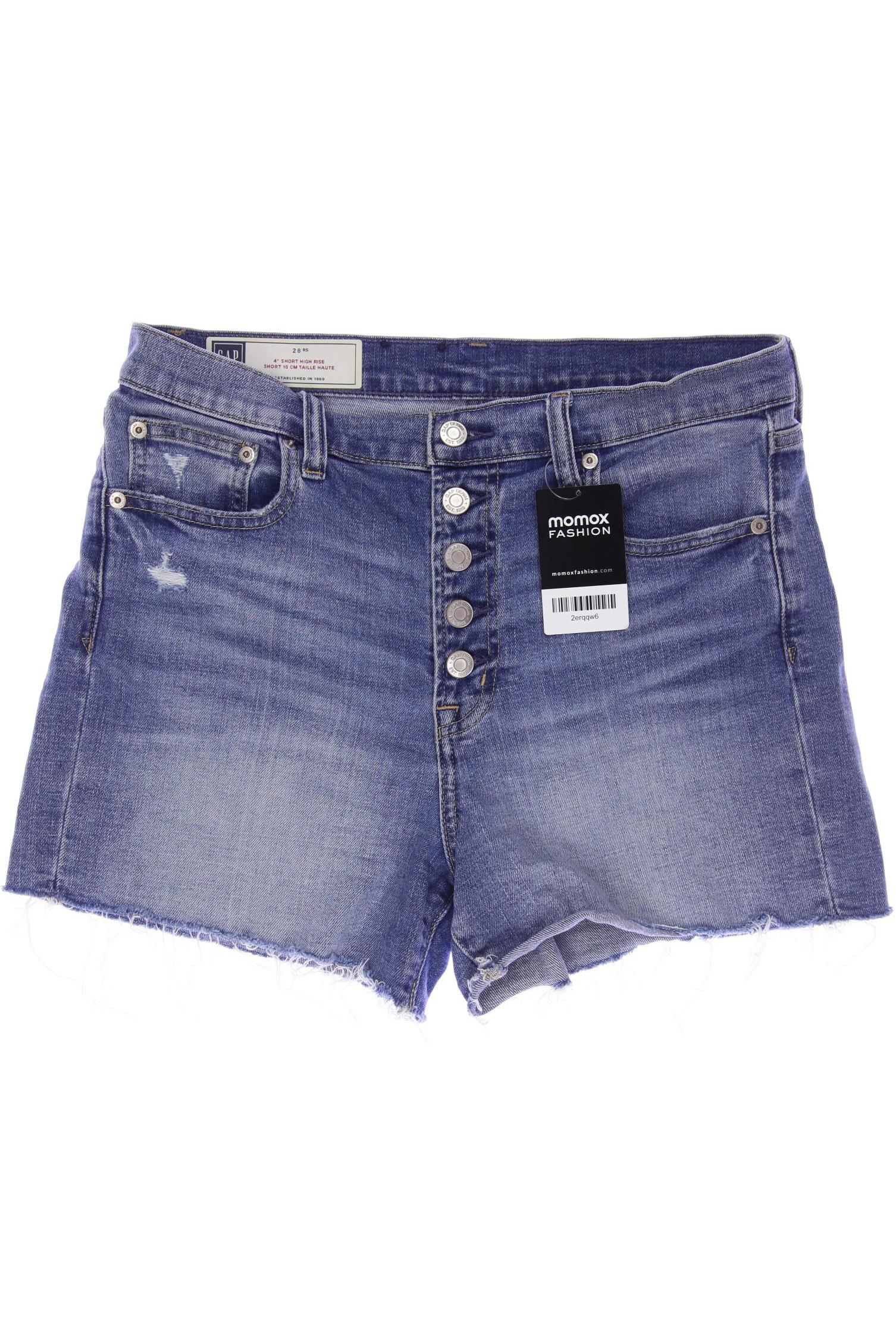 

GAP Damen Shorts, blau, Gr. 28