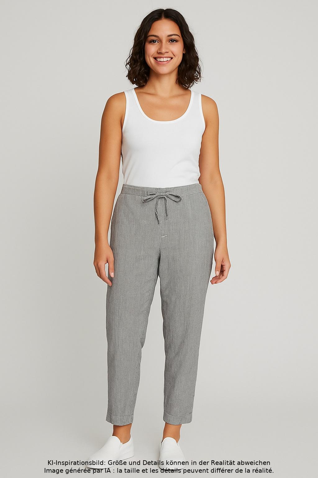 

GAP Damen Stoffhose, grau, Gr. 0