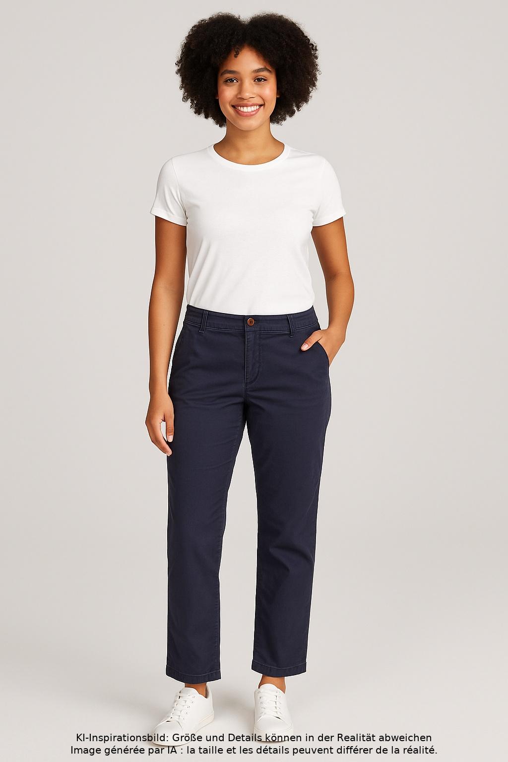 

GAP Damen Stoffhose, marineblau, Gr. 6