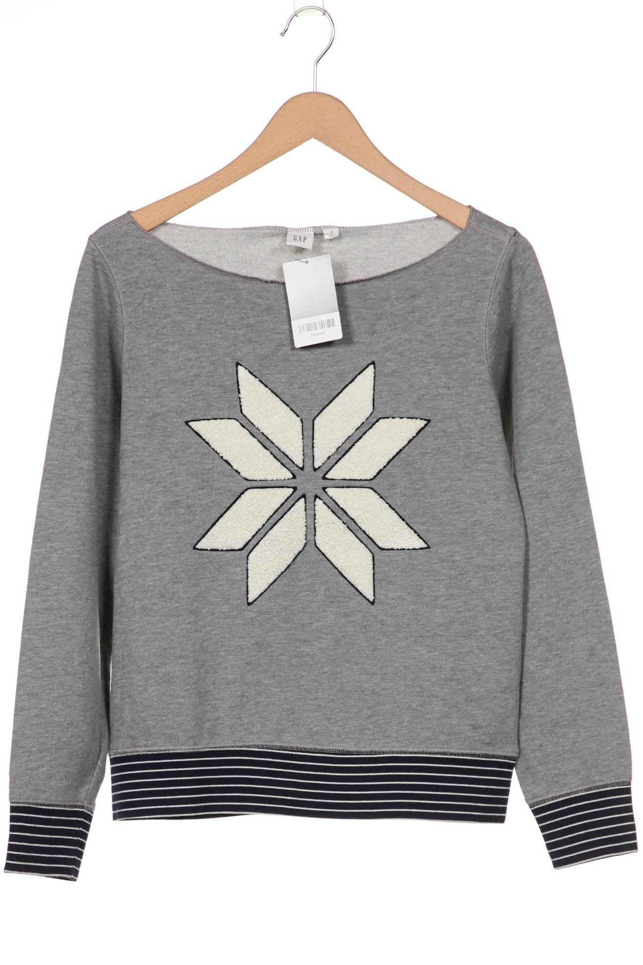 

GAP Damen Sweatshirt, grau, Gr. 36