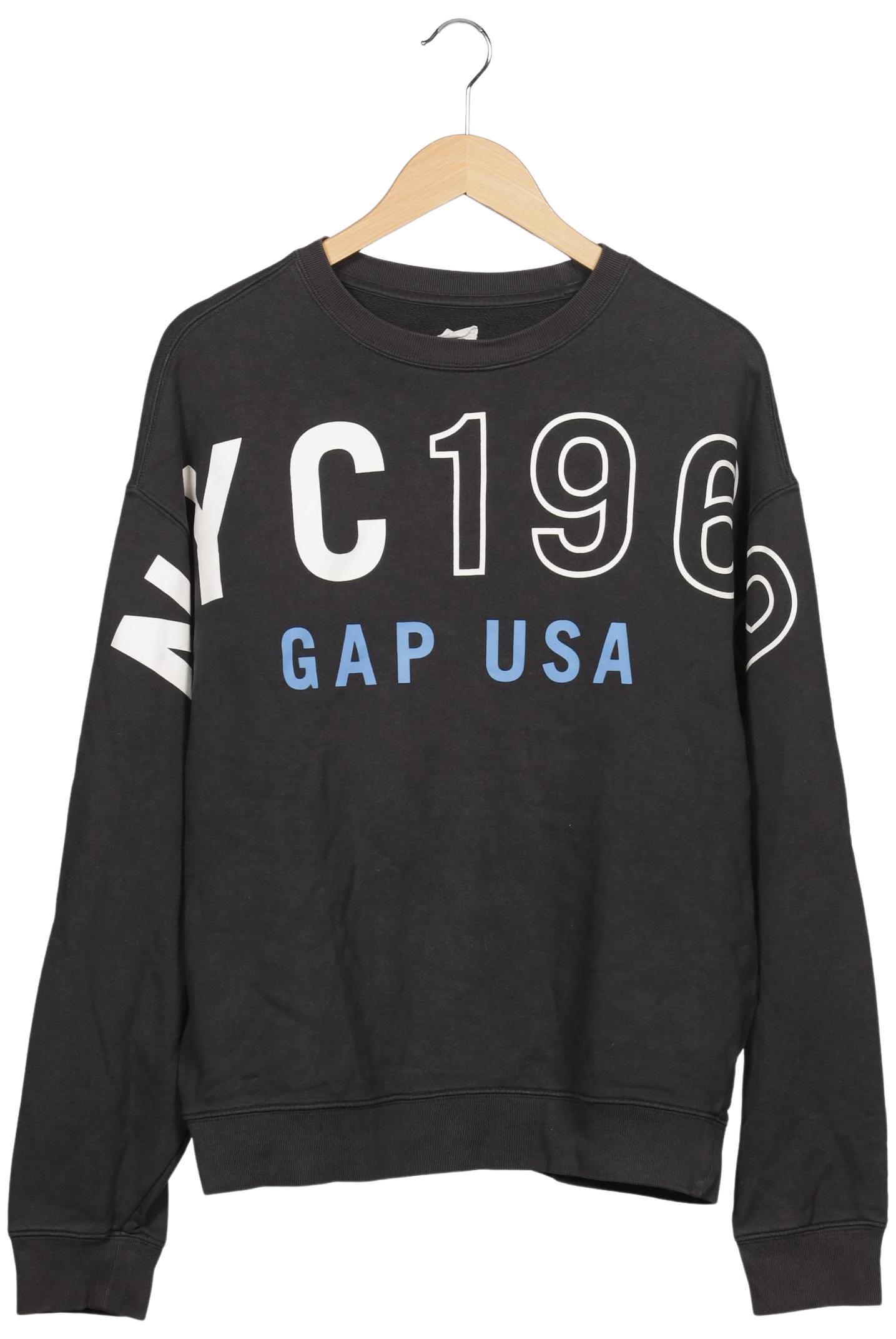 

GAP Damen Sweatshirt, schwarz, Gr. 36