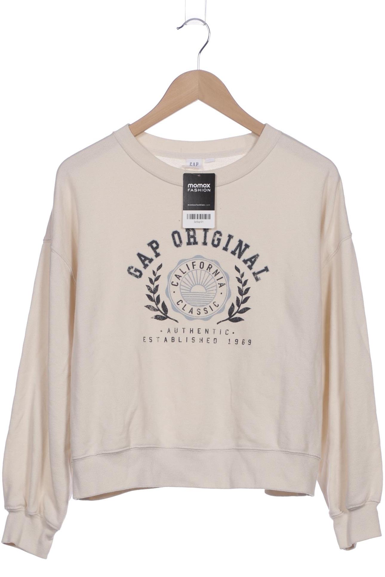 

GAP Damen Sweatshirt, cremeweiß, Gr. 38