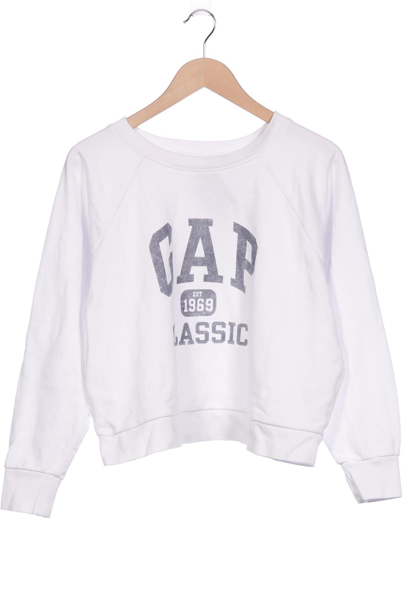 

GAP Damen Sweatshirt, weiß, Gr. 42