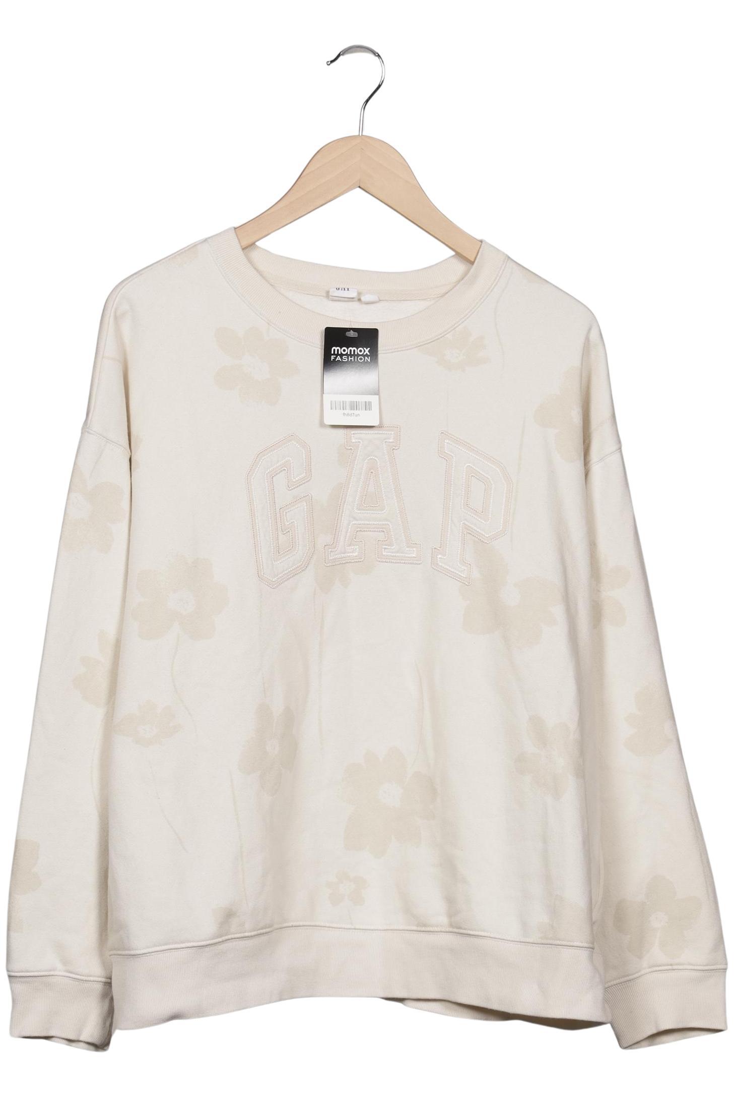 

GAP Damen Sweatshirt, cremeweiß, Gr. 44