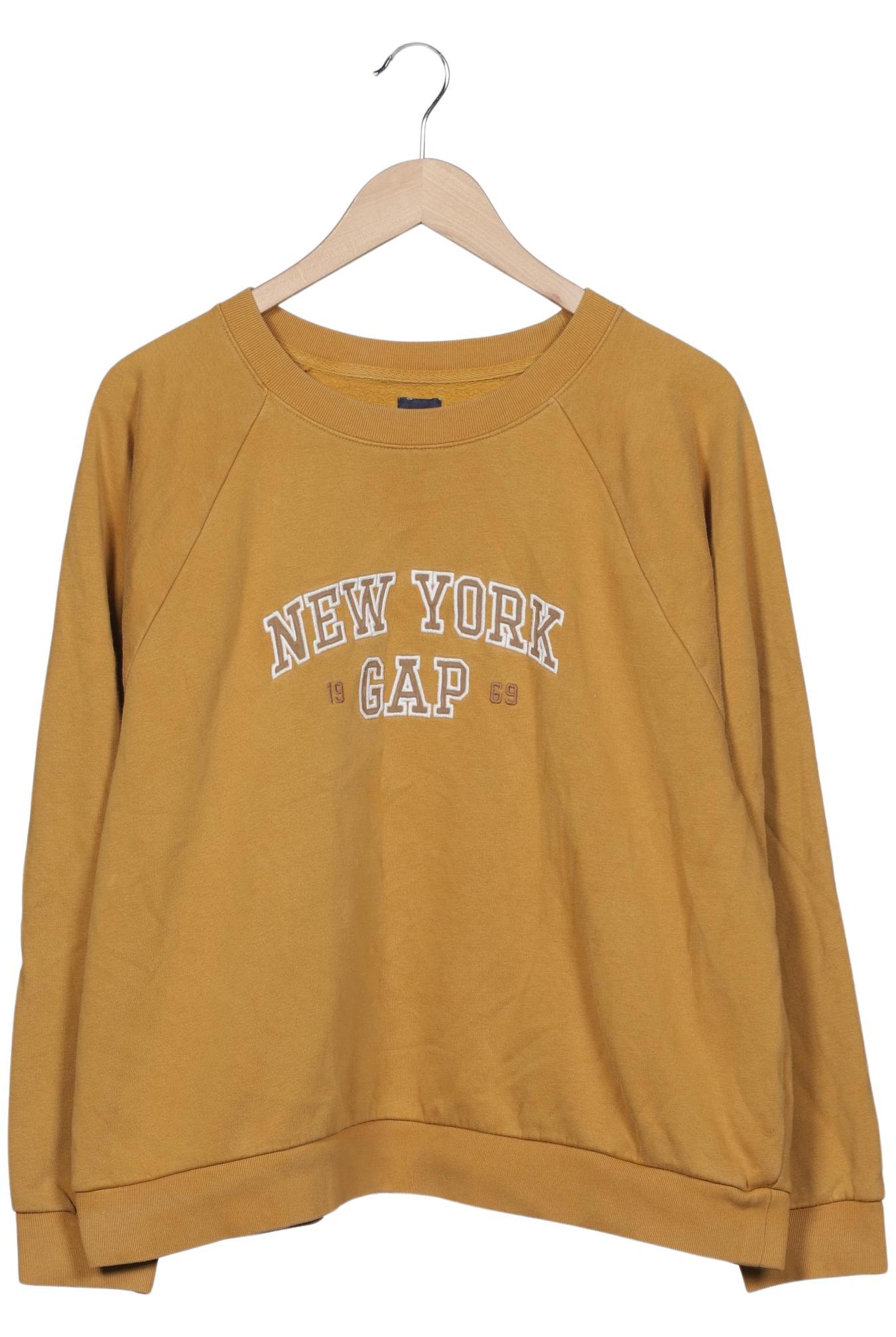 

GAP Damen Sweatshirt, gelb, Gr. 44