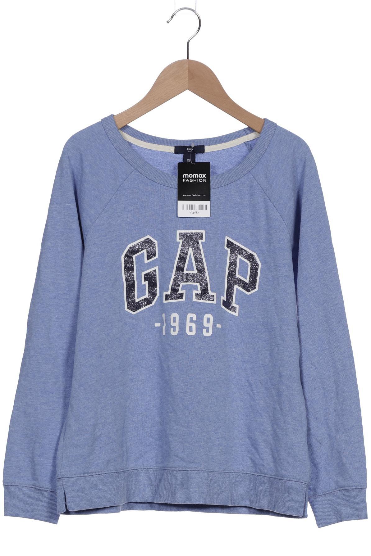 

GAP Damen Sweatshirt, blau, Gr. 36