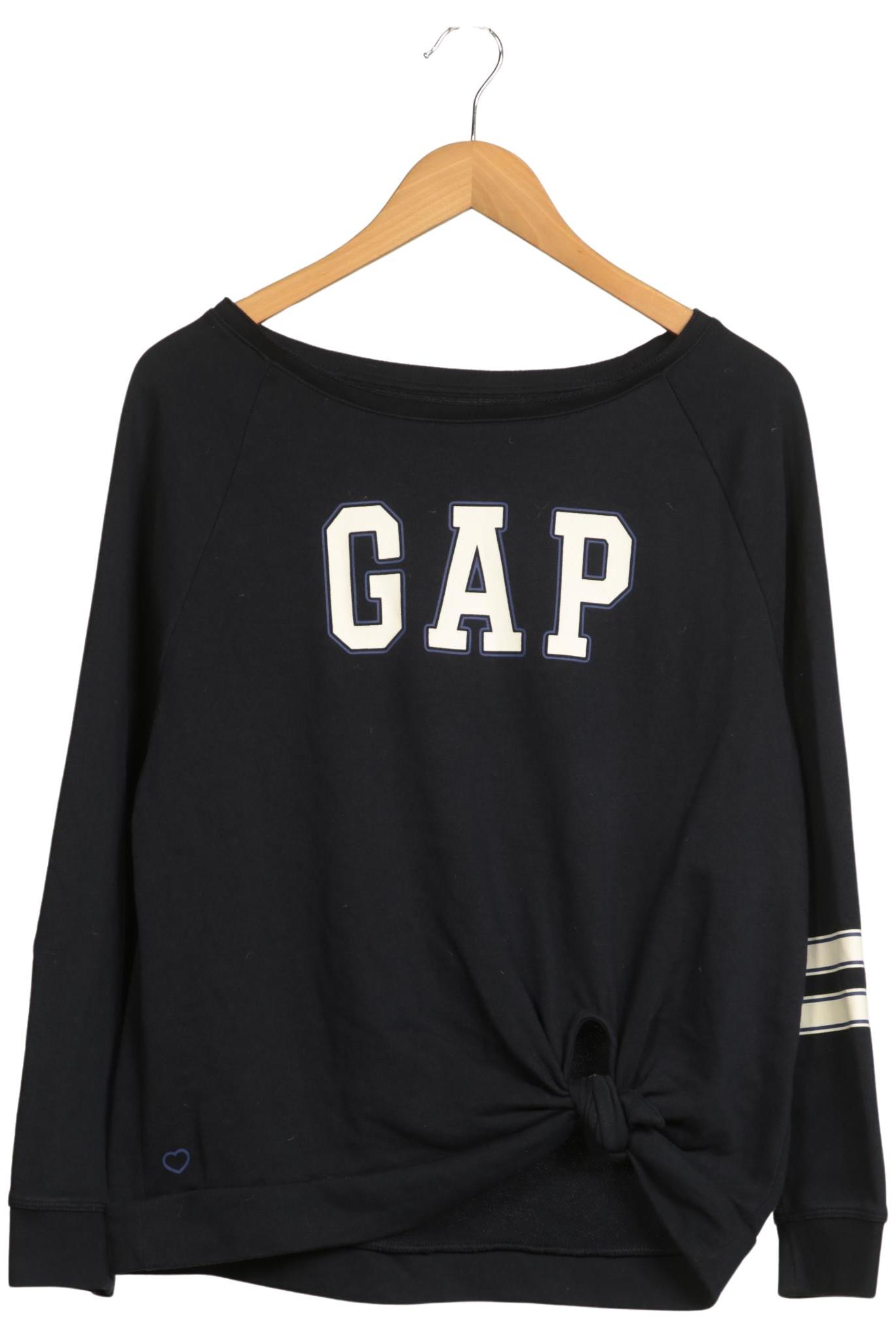 

GAP Damen Sweatshirt, schwarz, Gr. 36