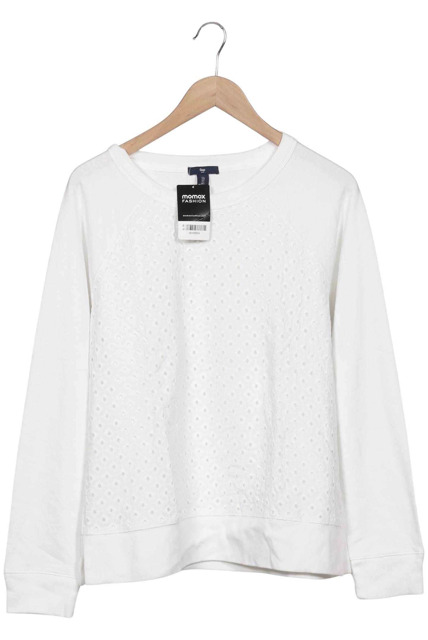 

GAP Damen Sweatshirt, weiß, Gr. 42