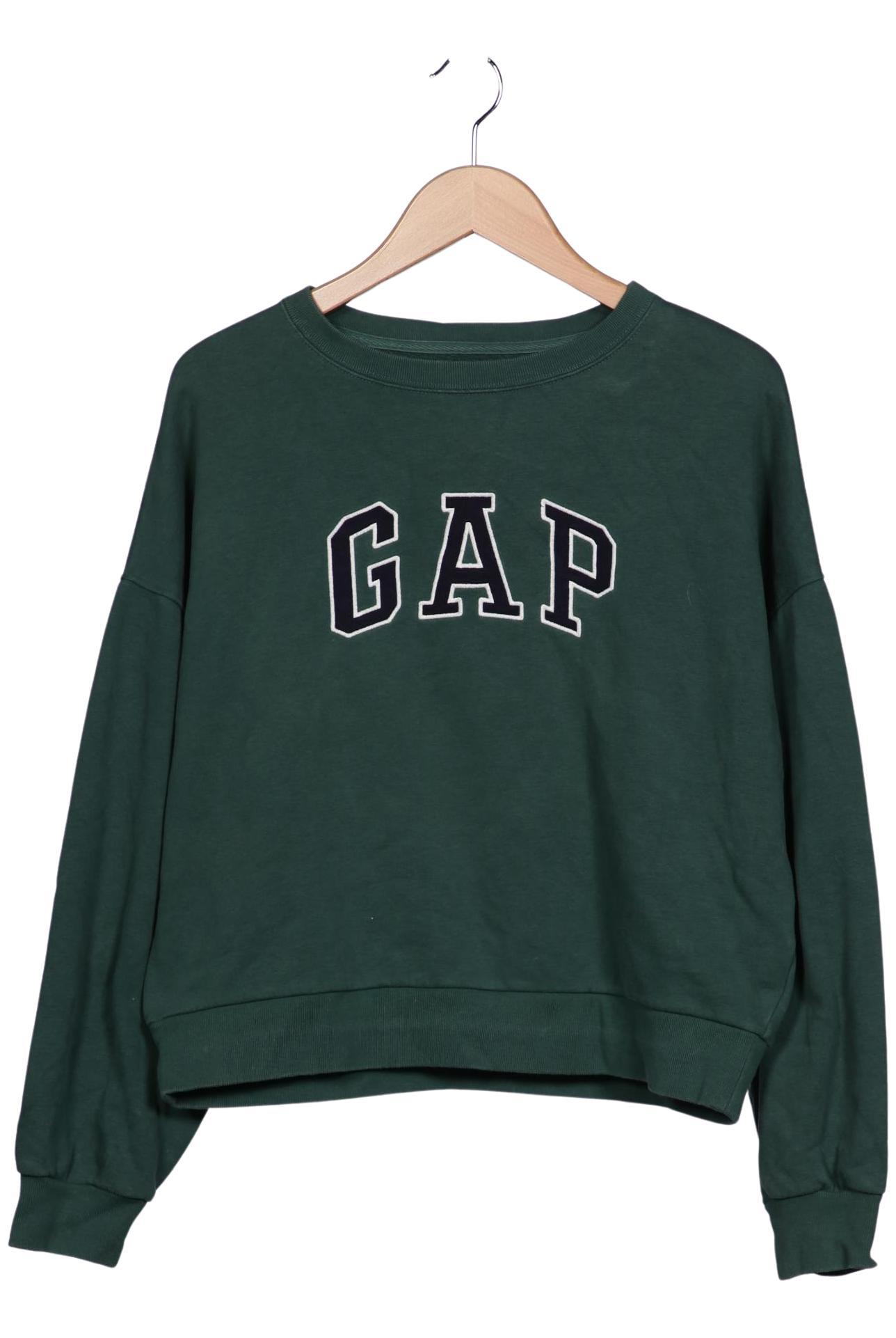 

GAP Damen Sweatshirt, grün, Gr. 34