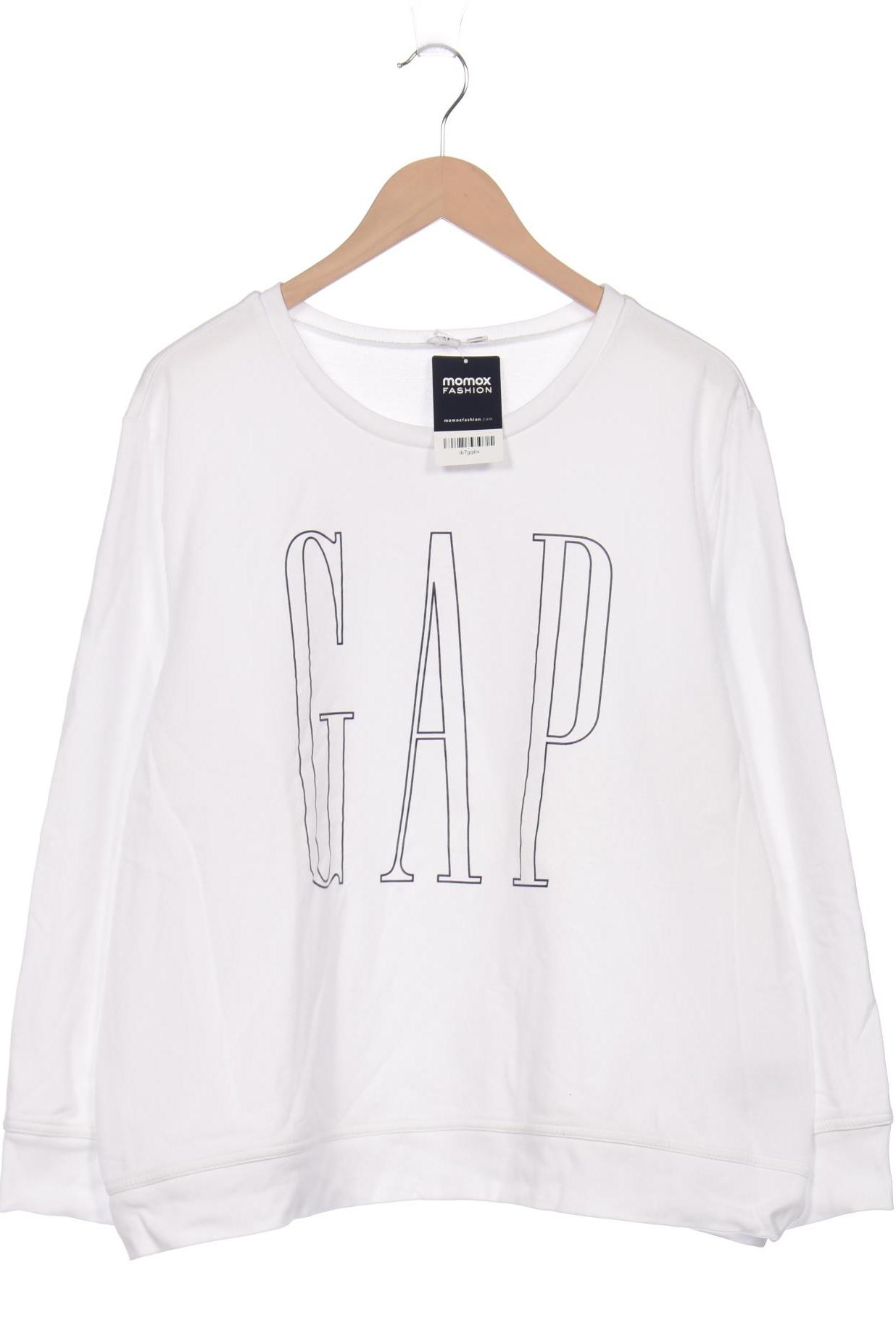 

GAP Damen Sweatshirt, weiß, Gr. 46