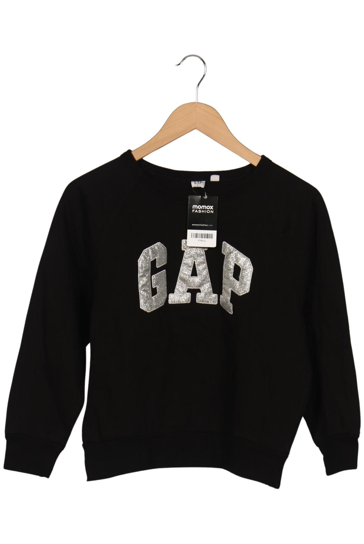 

GAP Damen Sweatshirt, schwarz, Gr. 36
