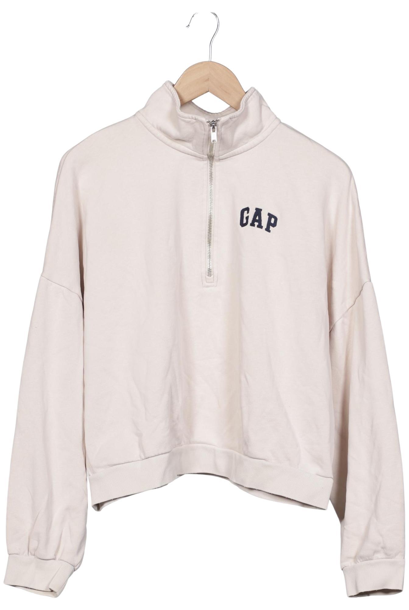 

GAP Damen Sweatshirt, cremeweiß, Gr. 42