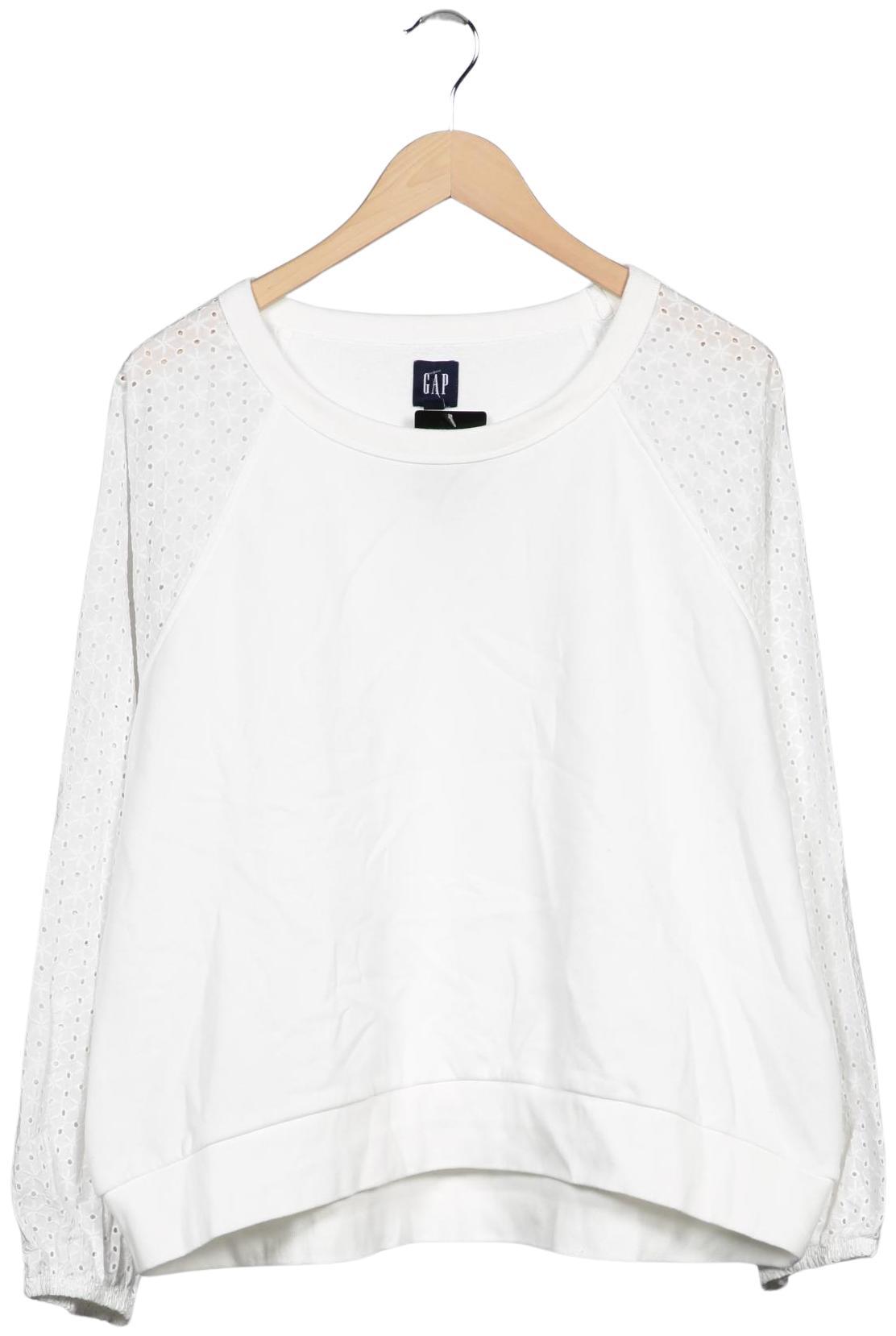 

GAP Damen Sweatshirt, weiß, Gr. 44