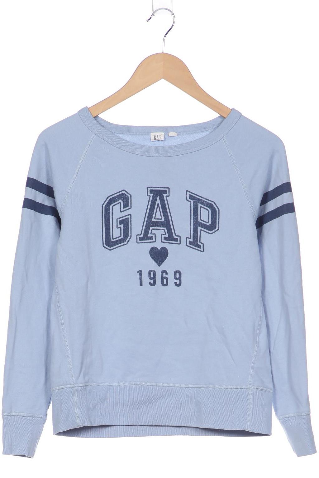 

GAP Damen Sweatshirt, blau, Gr. 34