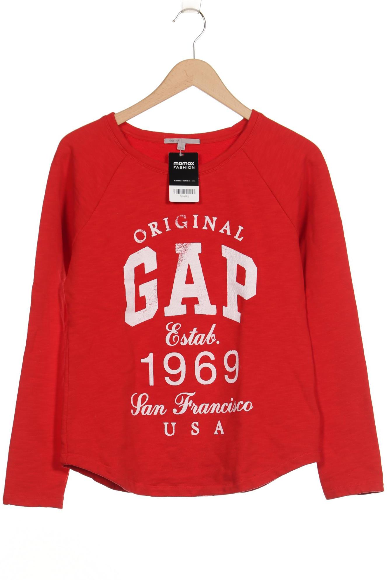 

GAP Damen Sweatshirt, rot, Gr. 36