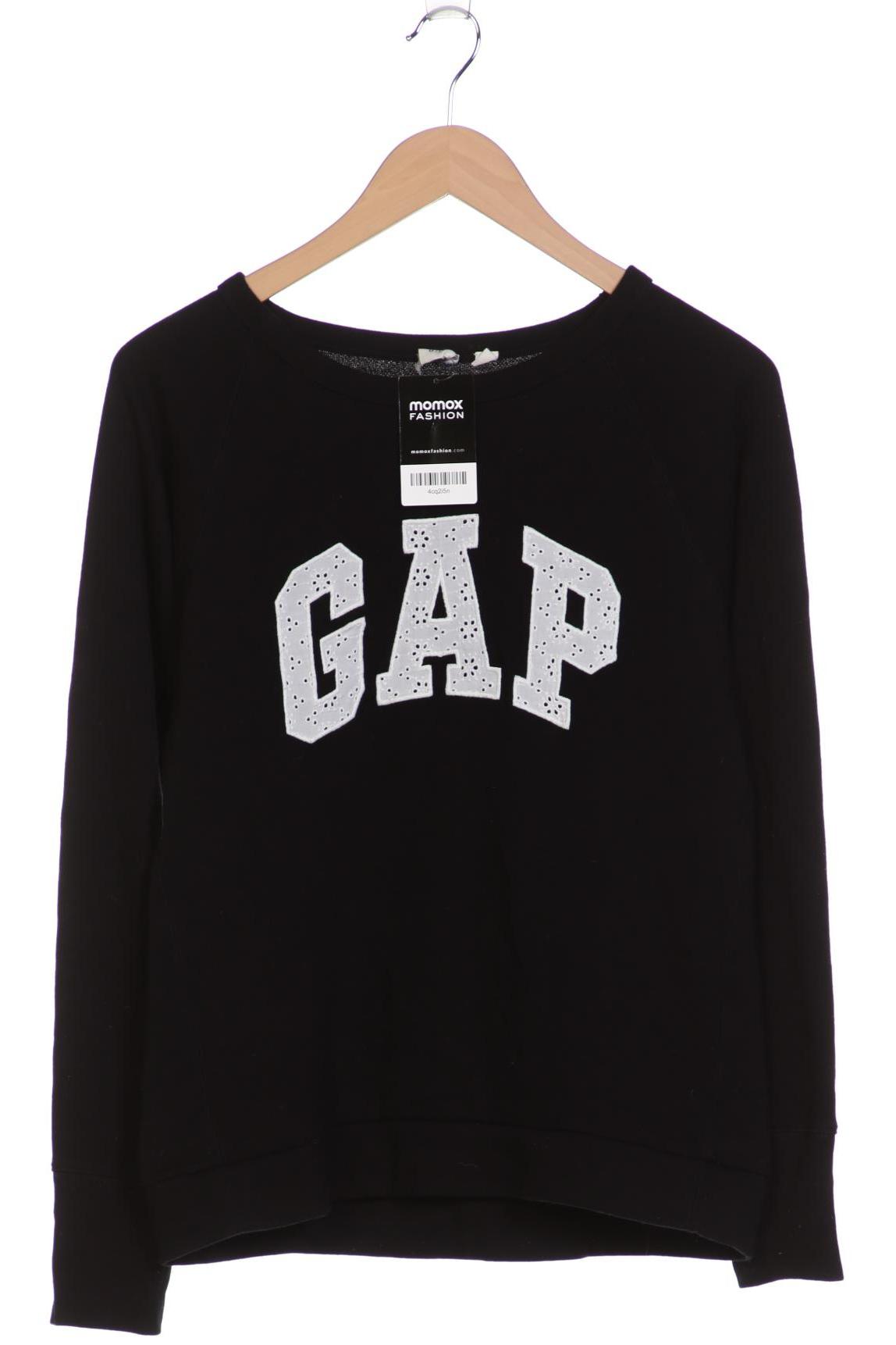 

GAP Damen Sweatshirt, schwarz, Gr. 34