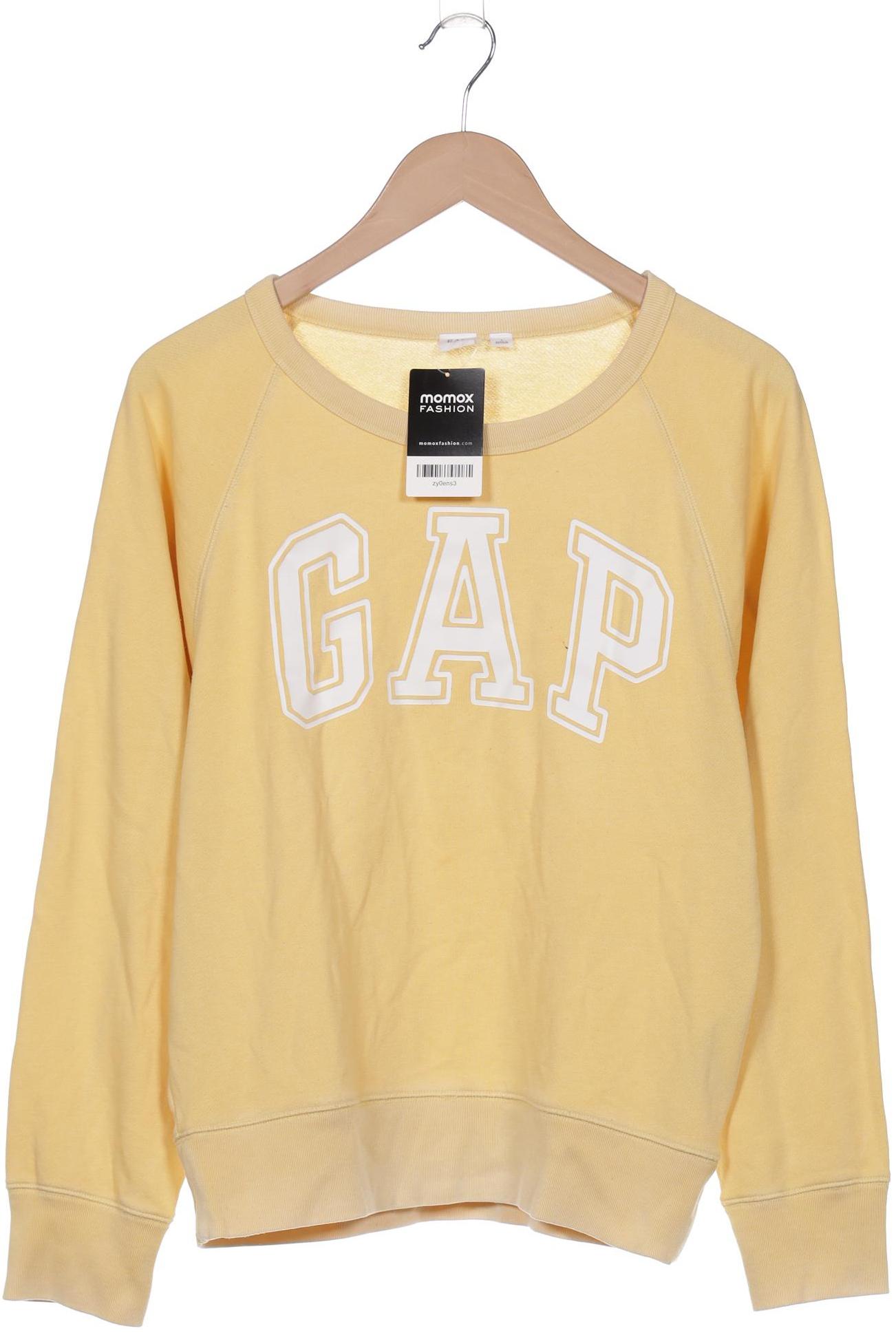 

GAP Damen Sweatshirt, gelb, Gr. 36