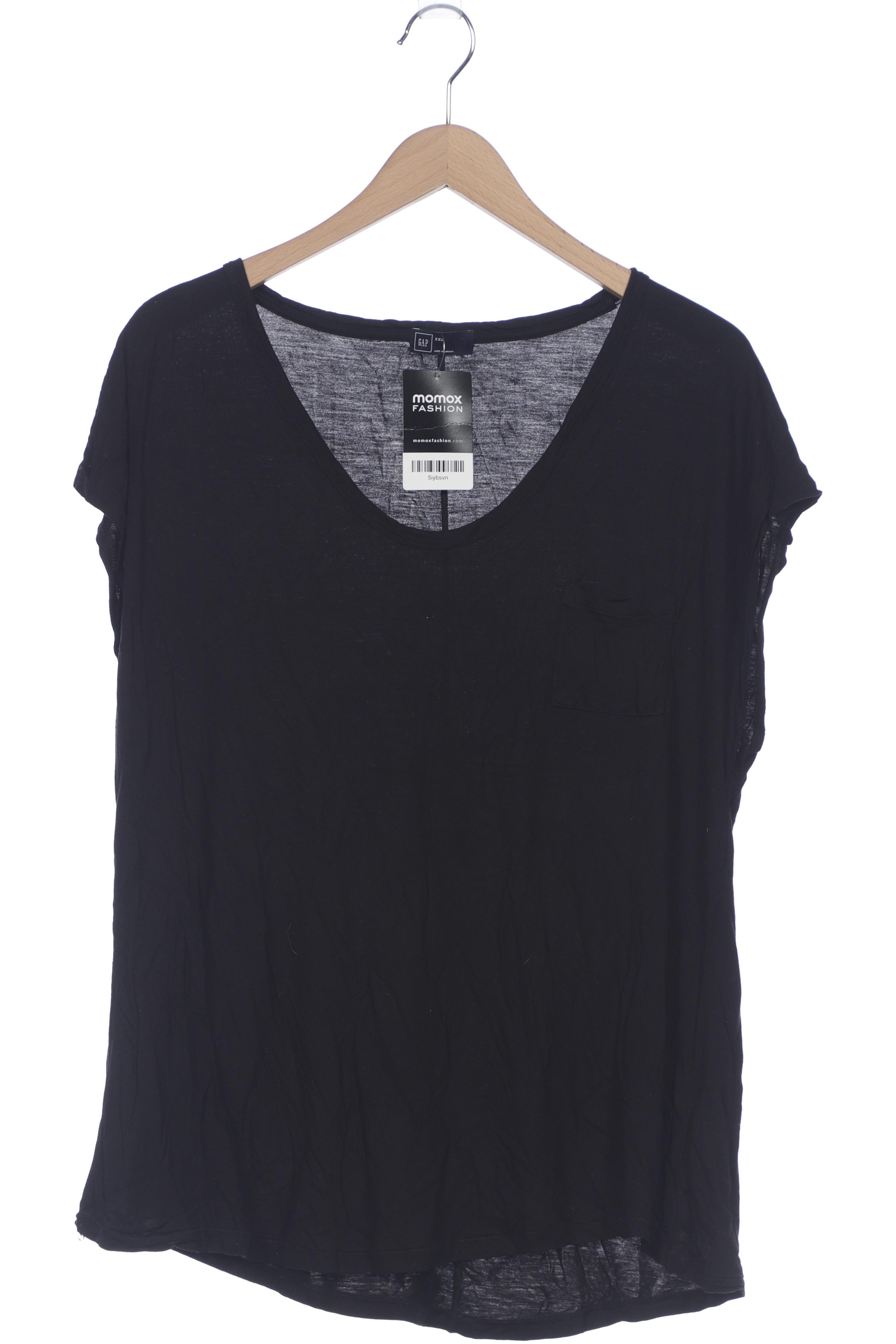 

GAP Damen T-Shirt, schwarz, Gr. 46