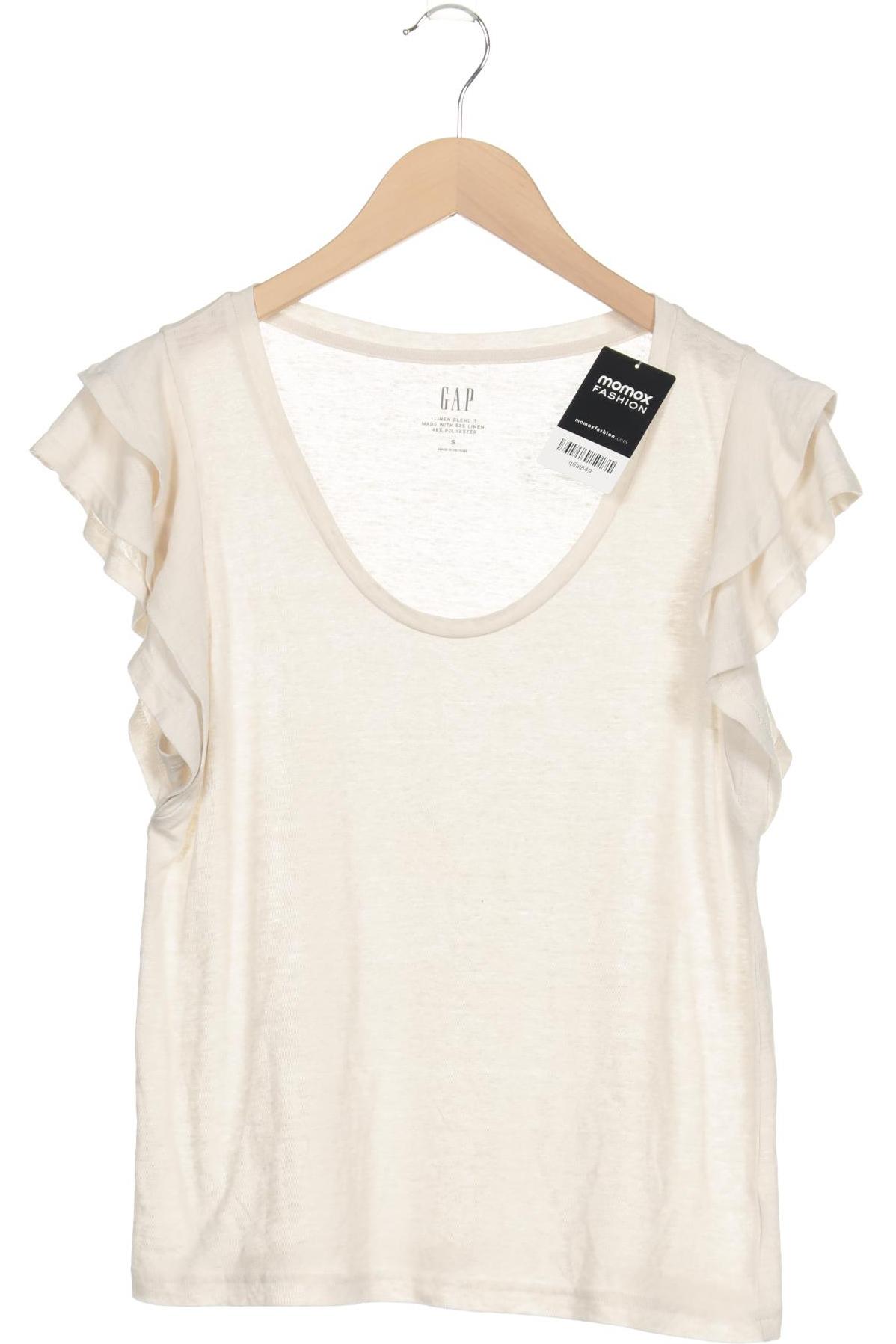 

GAP Damen T-Shirt, cremeweiß, Gr. 36