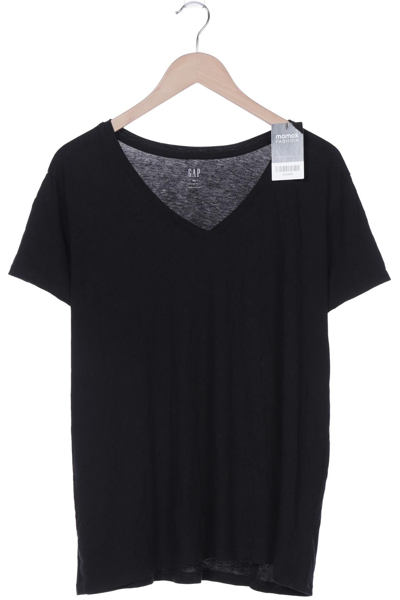 

GAP Damen T-Shirt, schwarz, Gr. 46