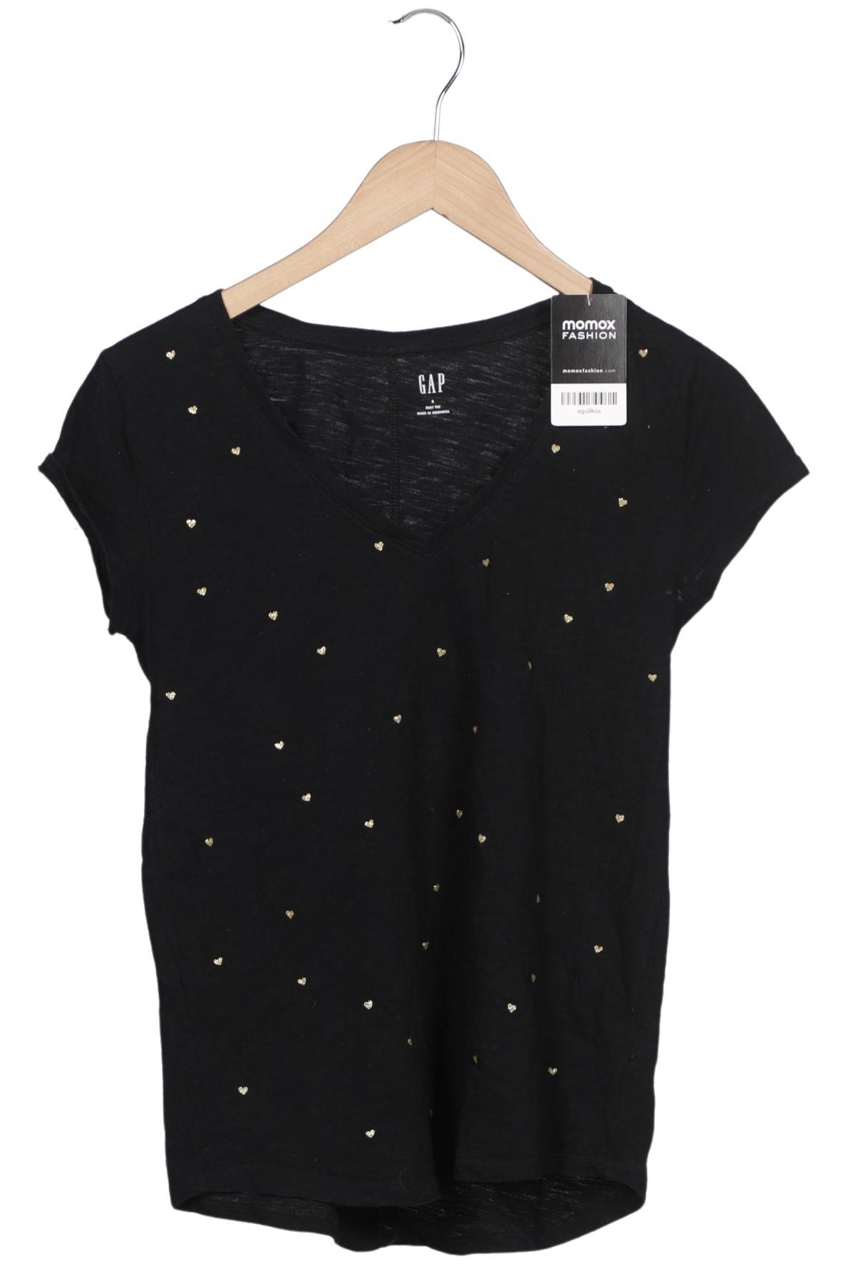 

GAP Damen T-Shirt, schwarz, Gr. 36