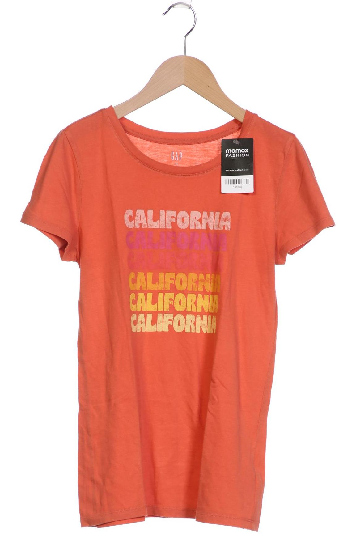 

GAP Damen T-Shirt, orange, Gr. 34