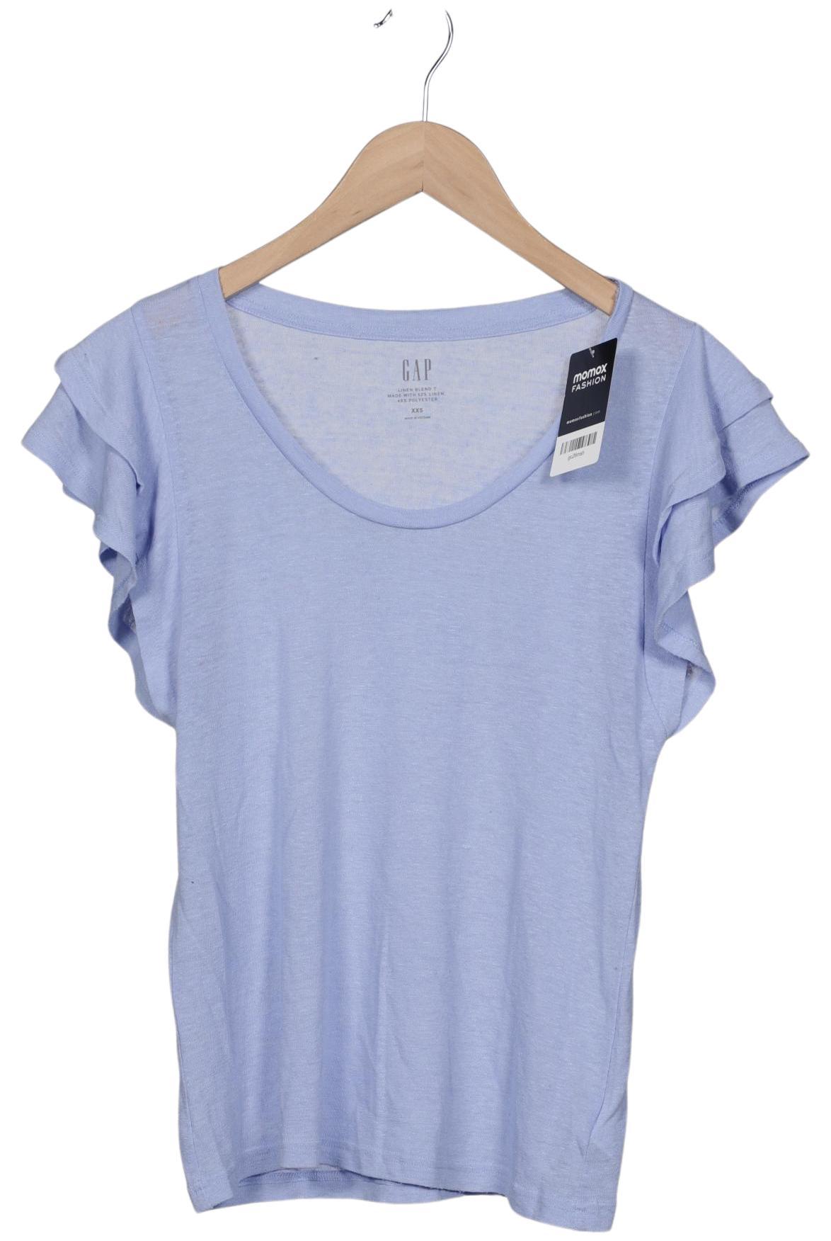

GAP Damen T-Shirt, blau, Gr. 32