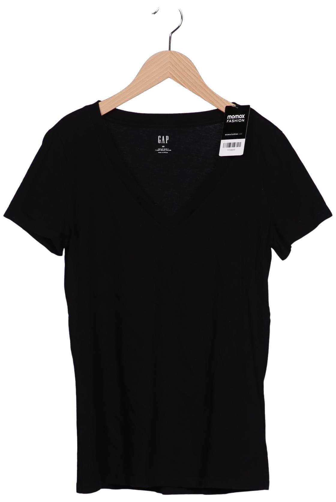

GAP Damen T-Shirt, schwarz, Gr. 34