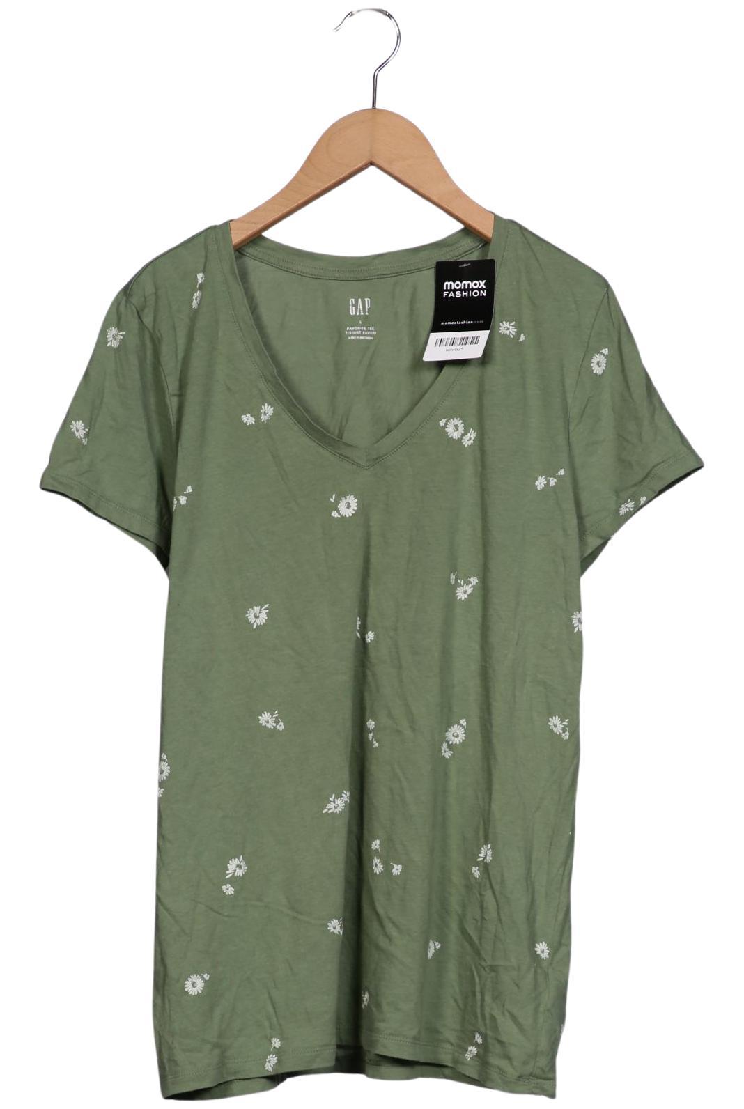 

GAP Damen T-Shirt, grün, Gr. 42