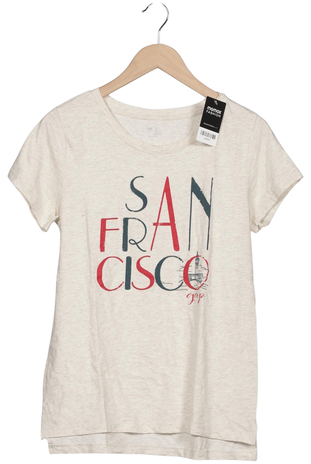 

GAP Damen T-Shirt, cremeweiß, Gr. 42