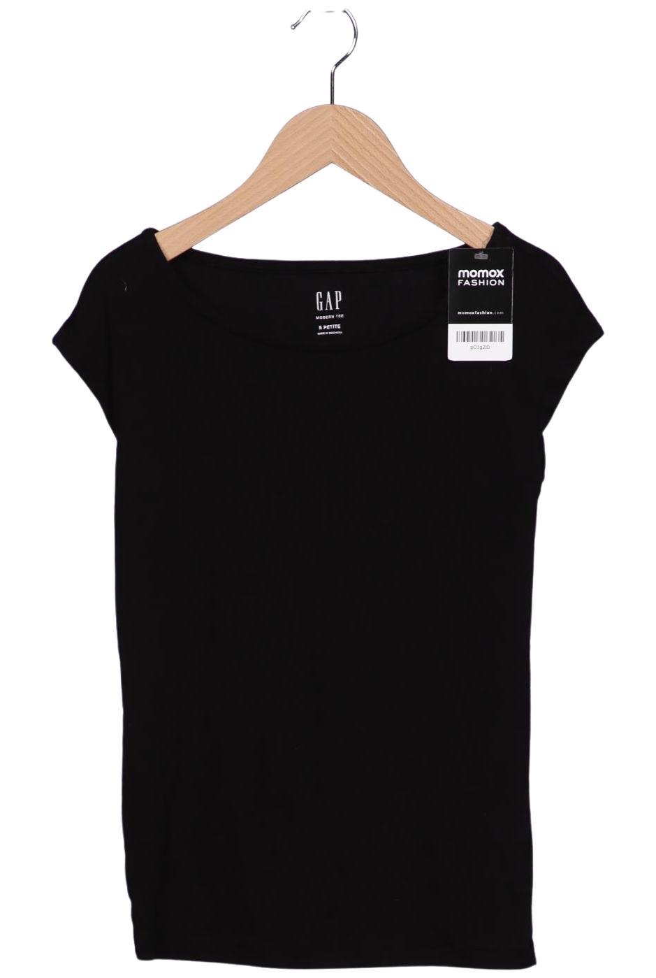 

GAP Damen T-Shirt, schwarz, Gr. 32