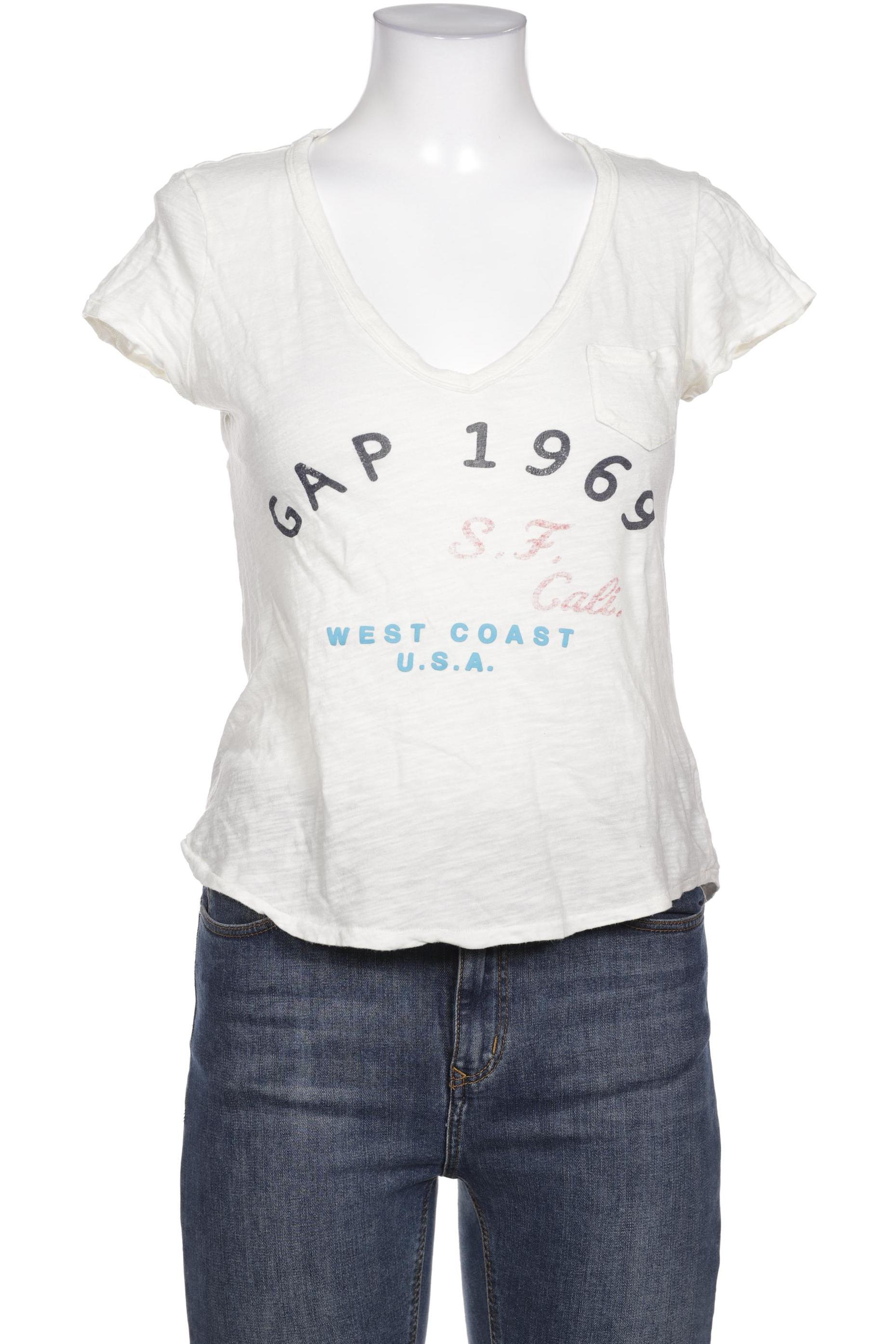 

GAP Damen T-Shirt, cremeweiß
