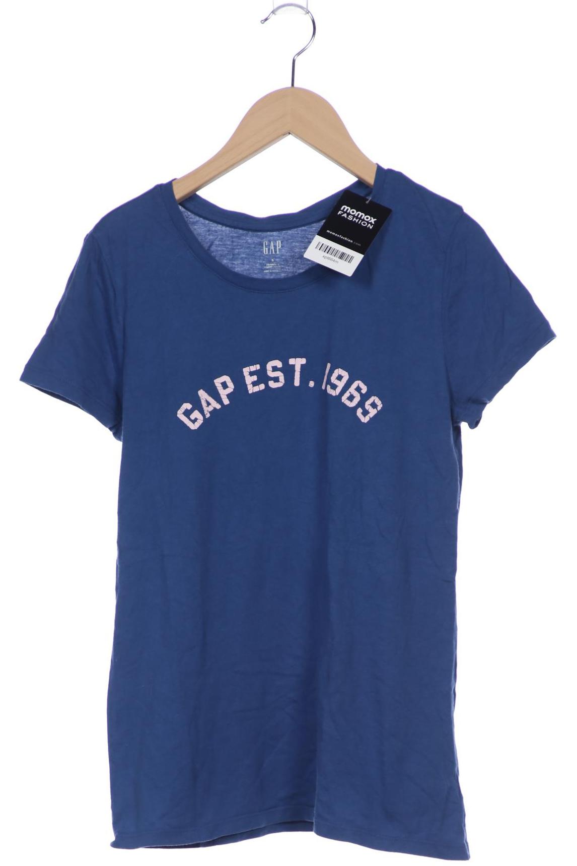 

GAP Damen T-Shirt, blau, Gr. 36