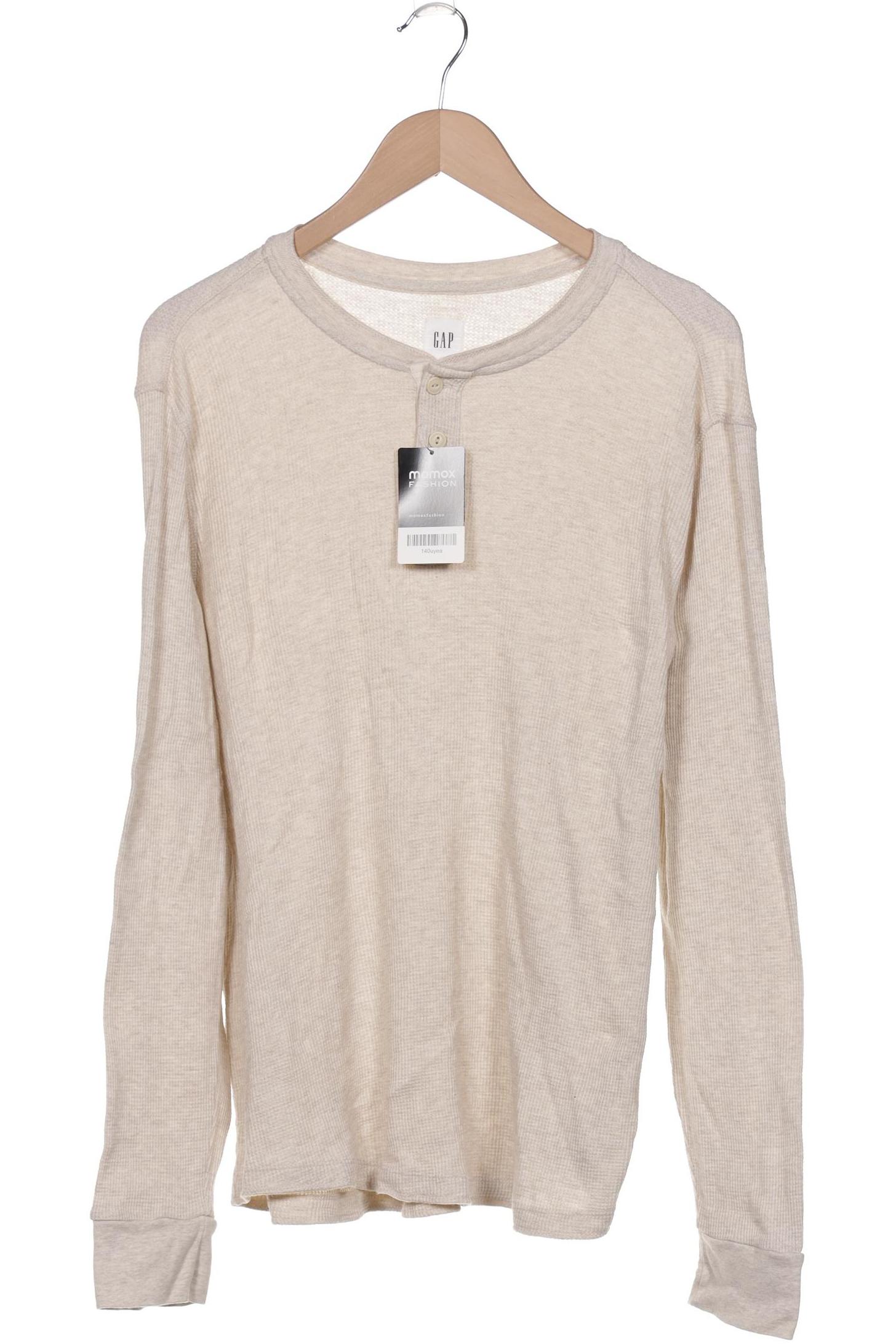 

GAP Herren Langarmshirt, cremeweiß, Gr. 52