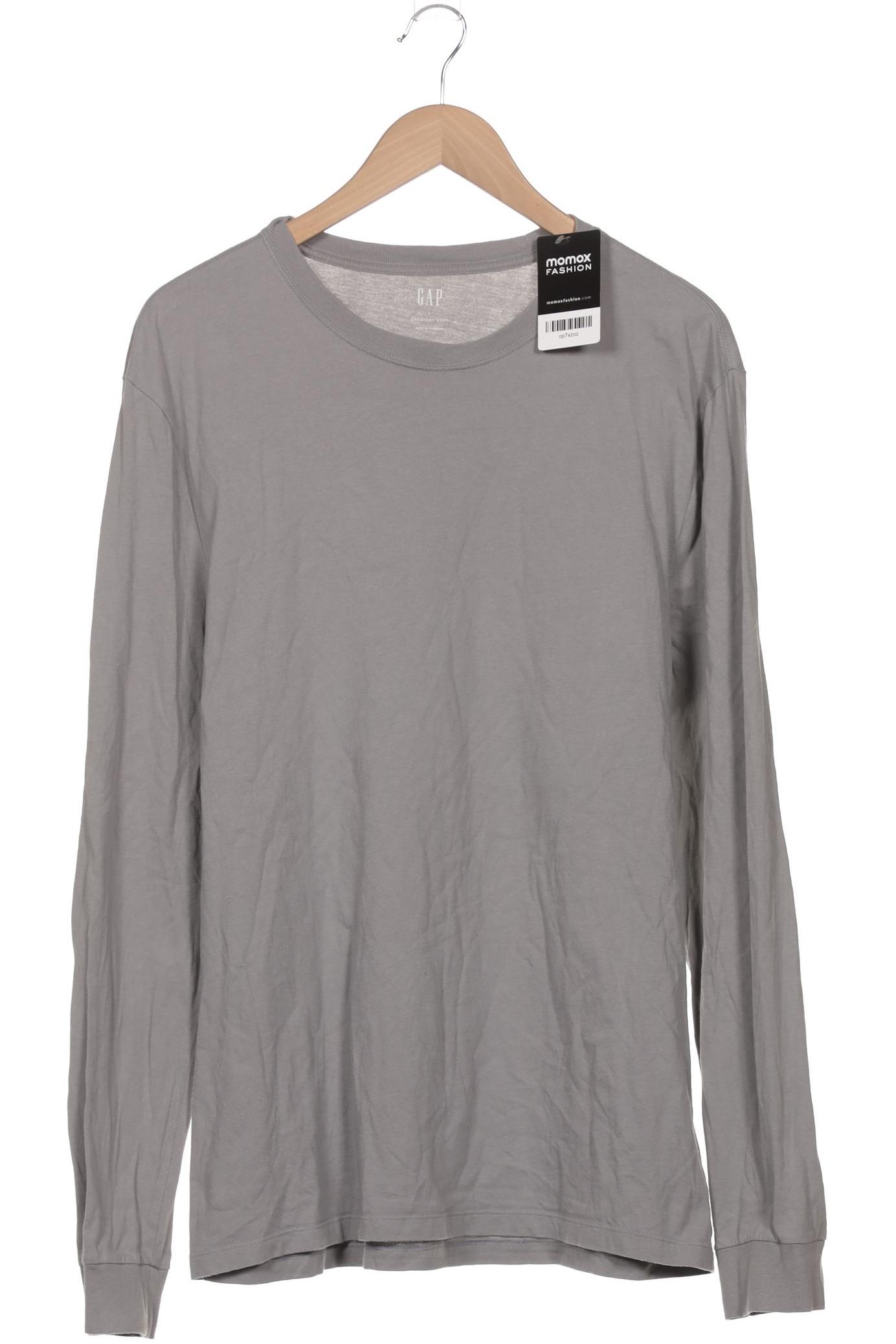 

GAP Herren Langarmshirt, grau, Gr. 52