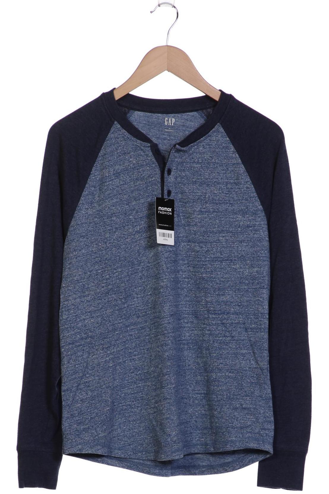 

GAP Herren Langarmshirt, blau, Gr. 46
