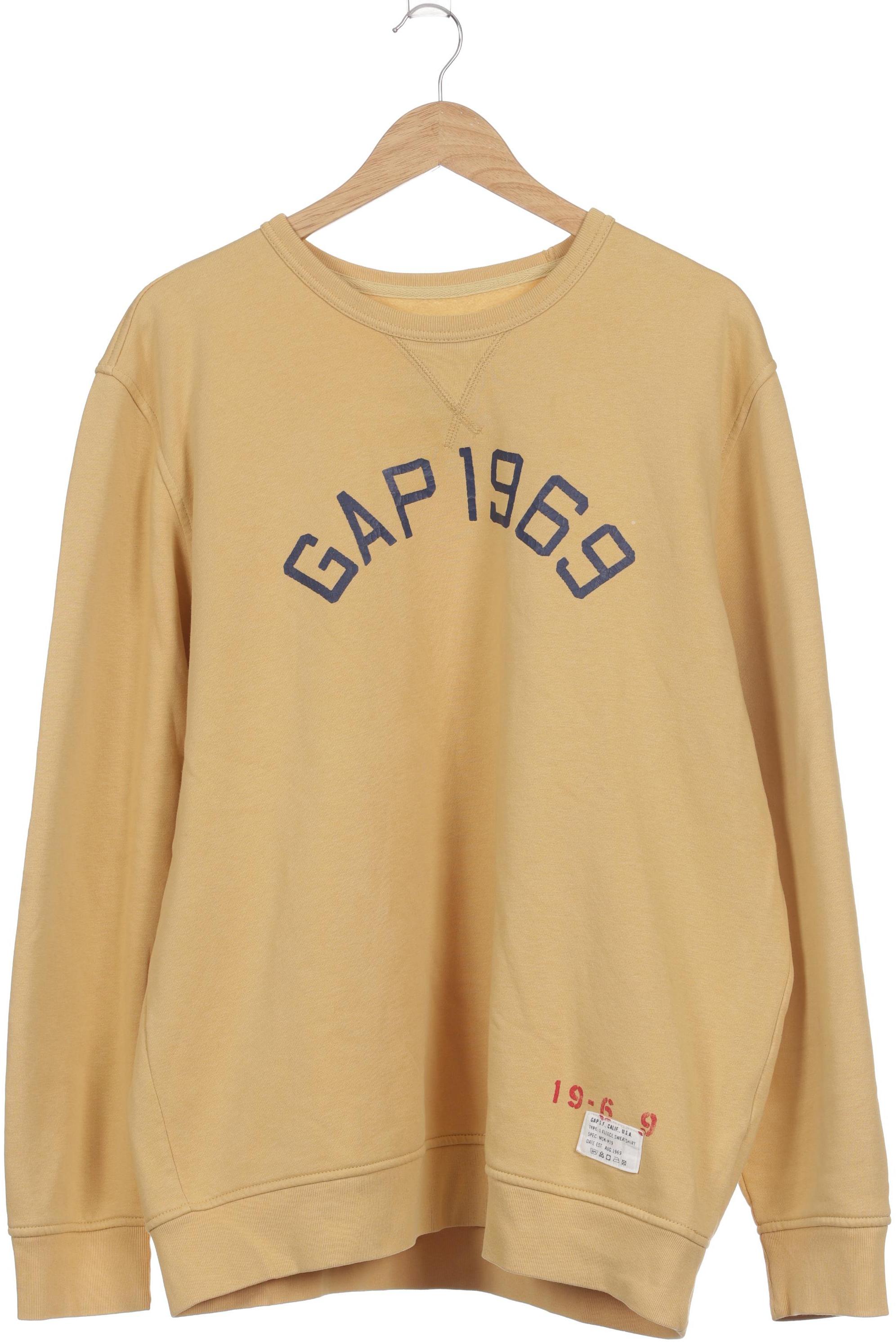 

GAP Herren Sweatshirt, gelb, Gr.