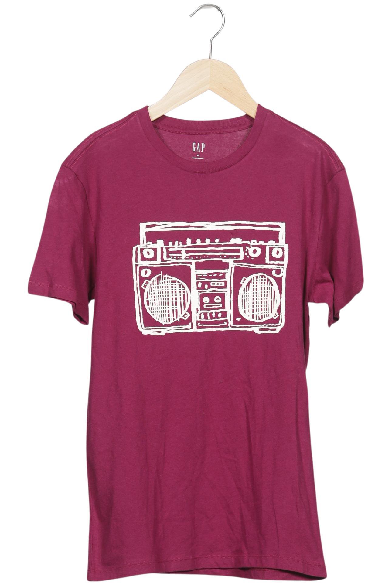 

GAP Herren T-Shirt, bordeaux, Gr. 44