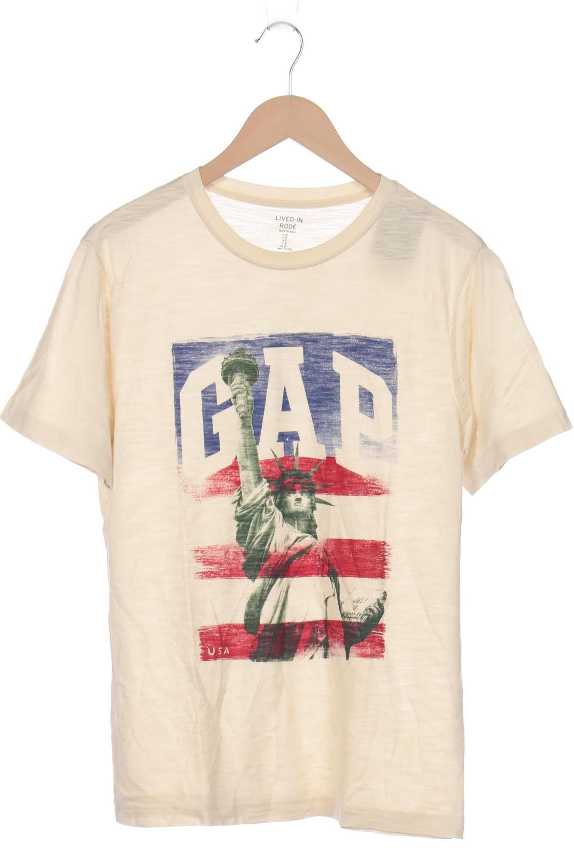 

GAP Herren T-Shirt, cremeweiß, Gr. 46