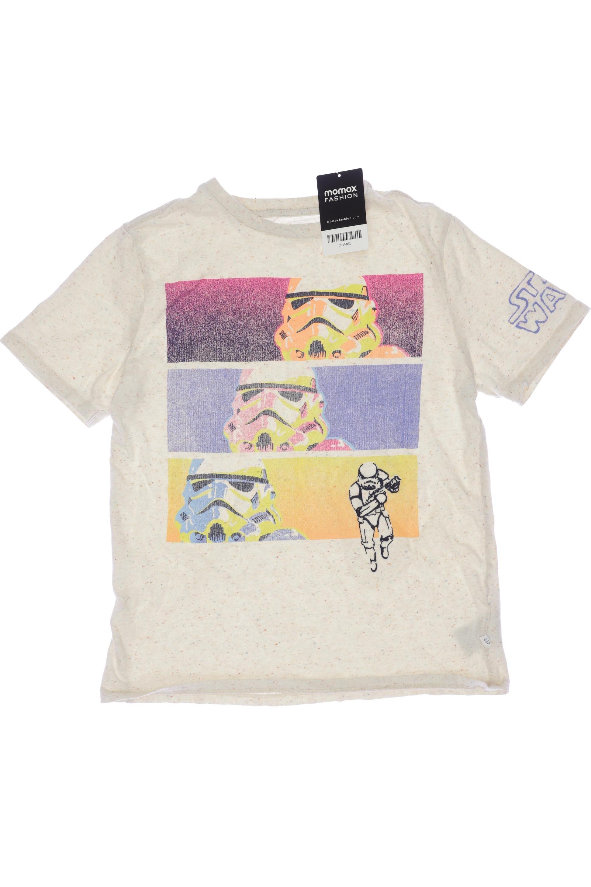

GAP Herren T-Shirt, cremeweiß, Gr. 140