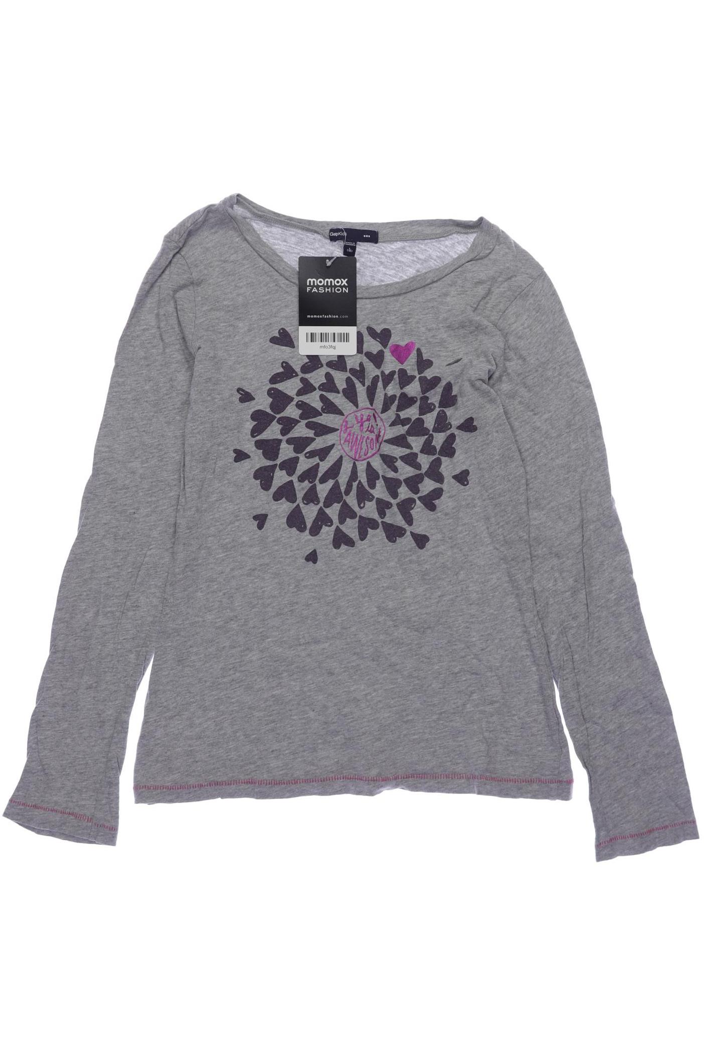 

GAP Damen Langarmshirt, grau, Gr. 140