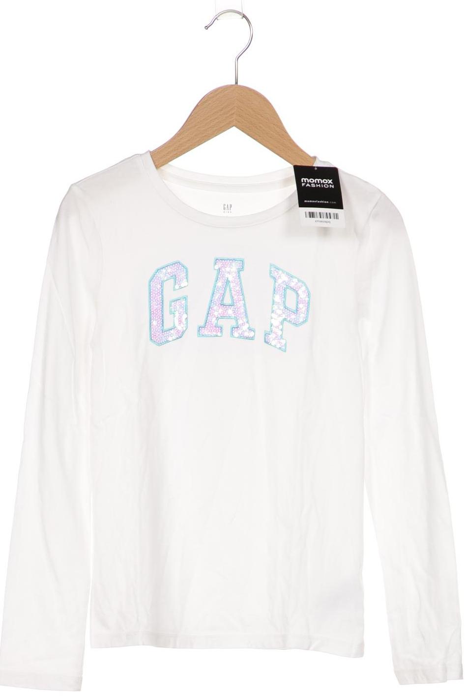 

GAP Damen Langarmshirt, weiß, Gr. 158