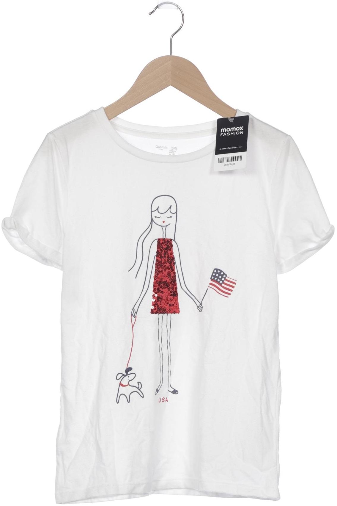 

GAP Damen T-Shirt, weiß, Gr. 164