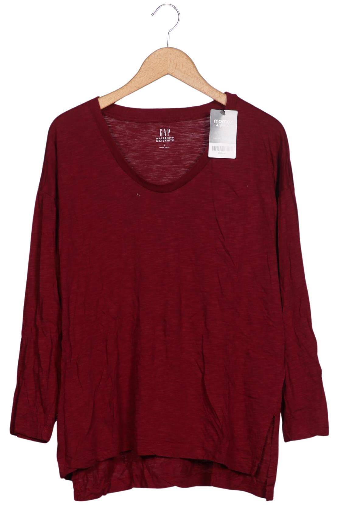 

GAP Maternity Damen Langarmshirt, bordeaux, Gr. 42