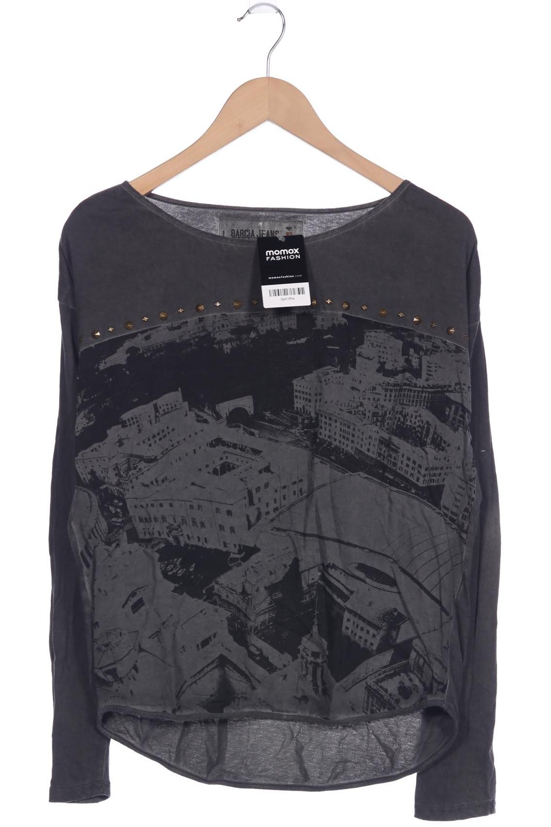 

Garcia Damen Langarmshirt, grau, Gr. 38