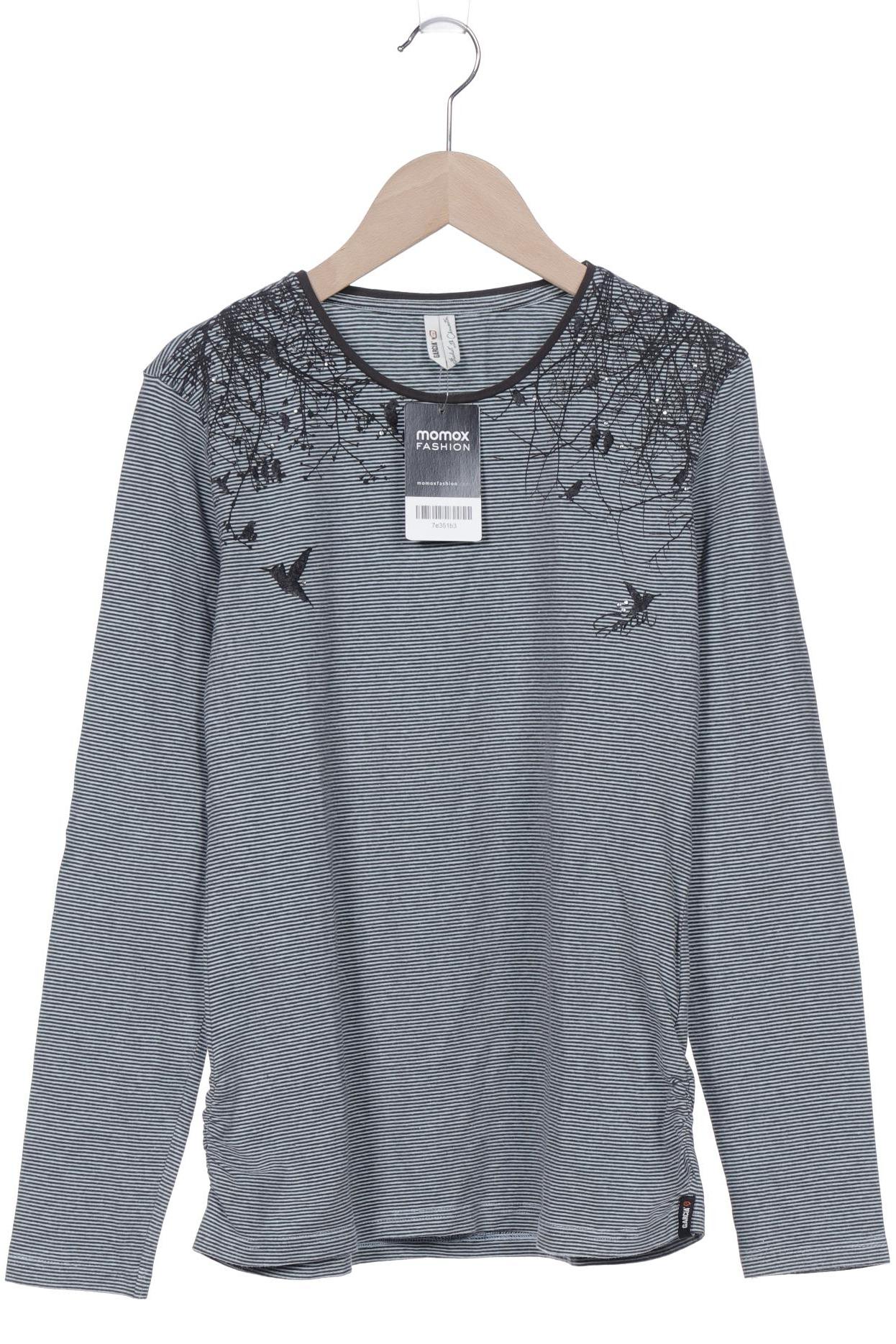 

Garcia Damen Langarmshirt, türkis, Gr. 38