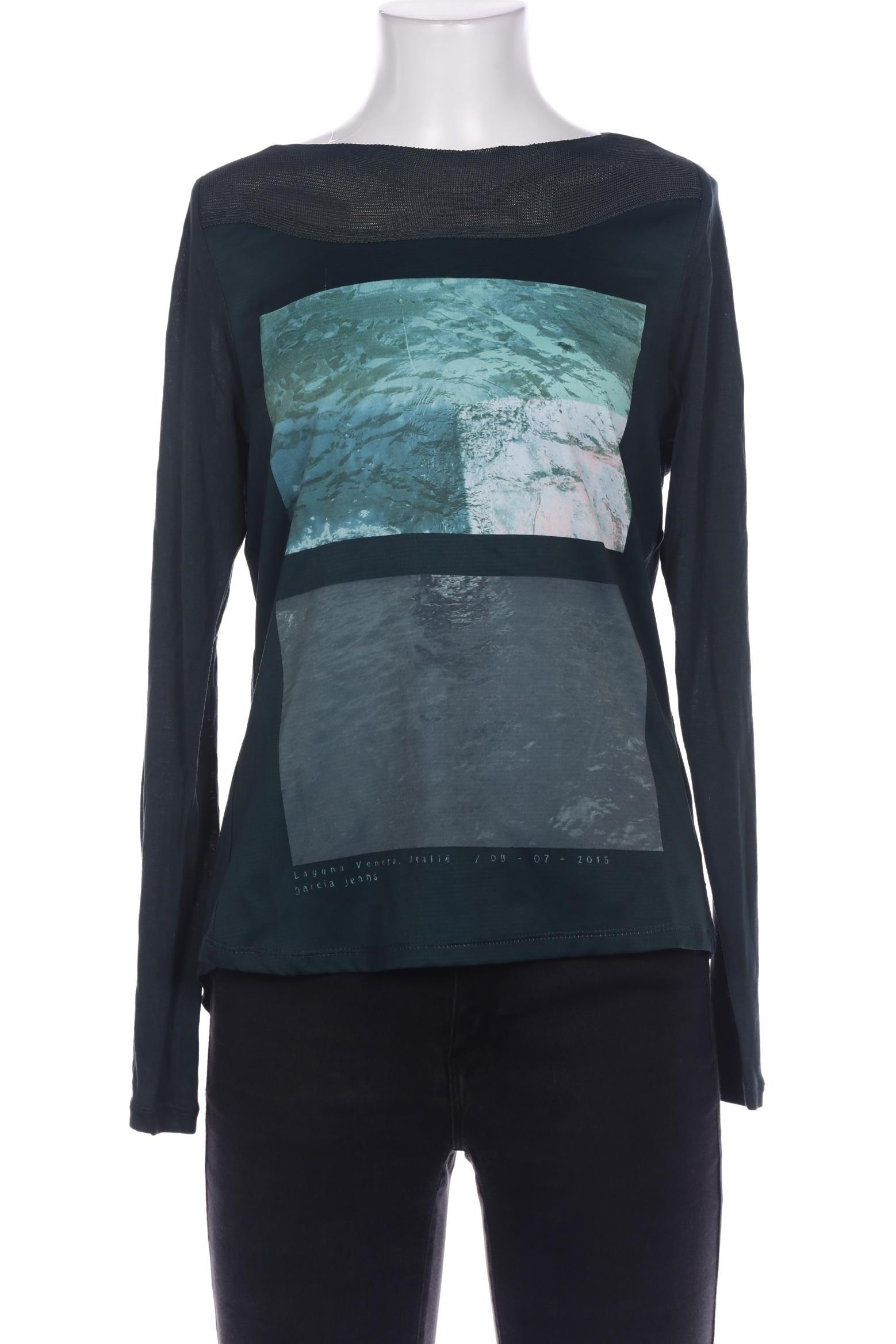 

Garcia Damen Langarmshirt, grün, Gr. 36