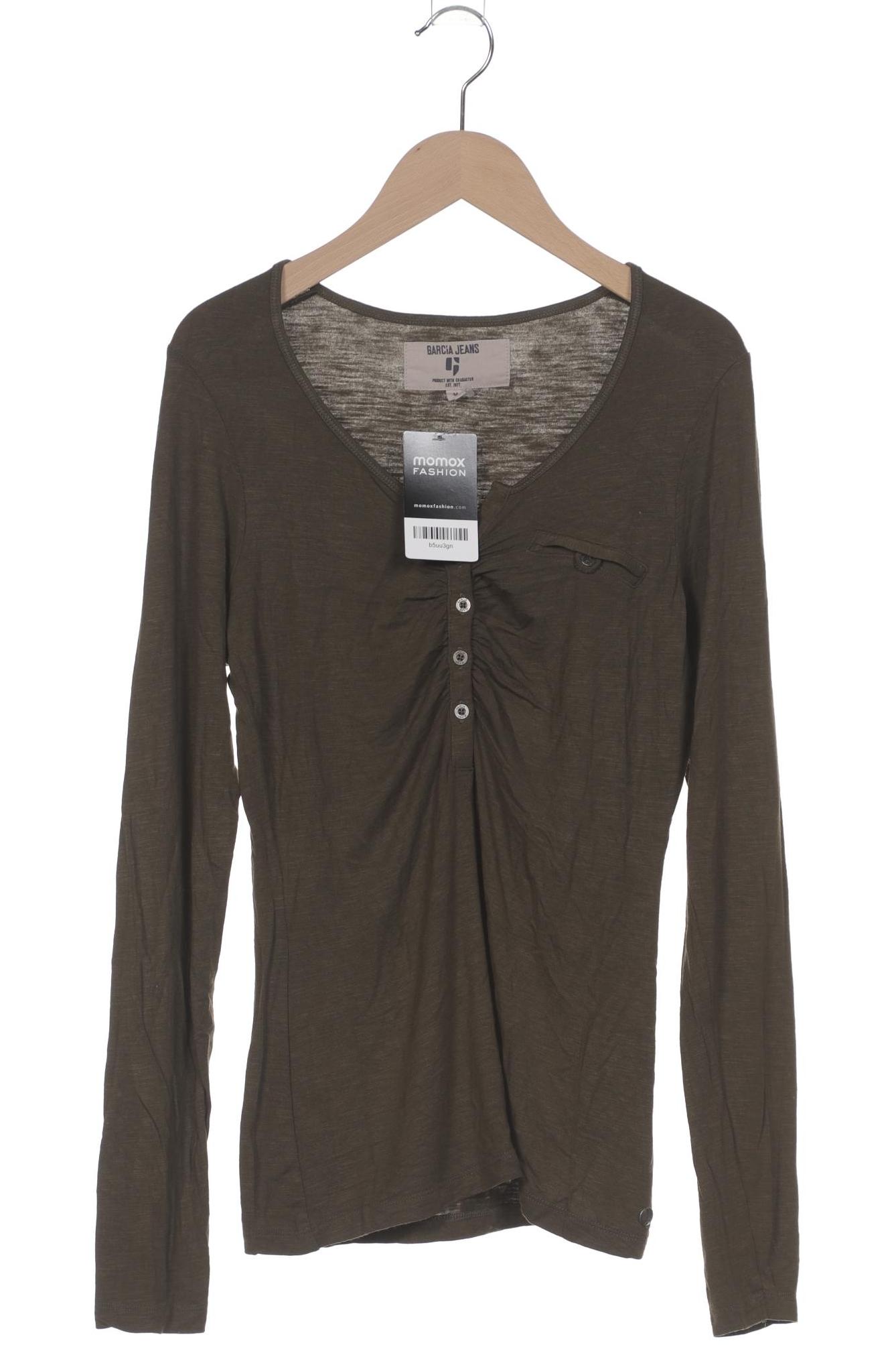 

Garcia Damen Langarmshirt, grün, Gr. 38