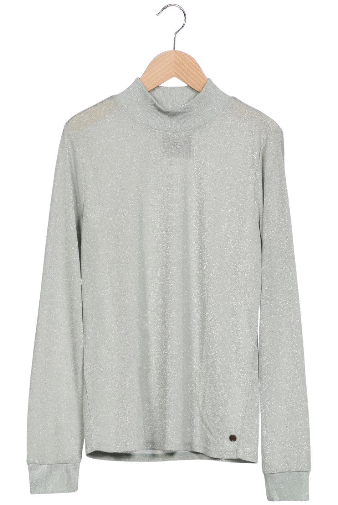 

Garcia Damen Langarmshirt, silber, Gr. 42