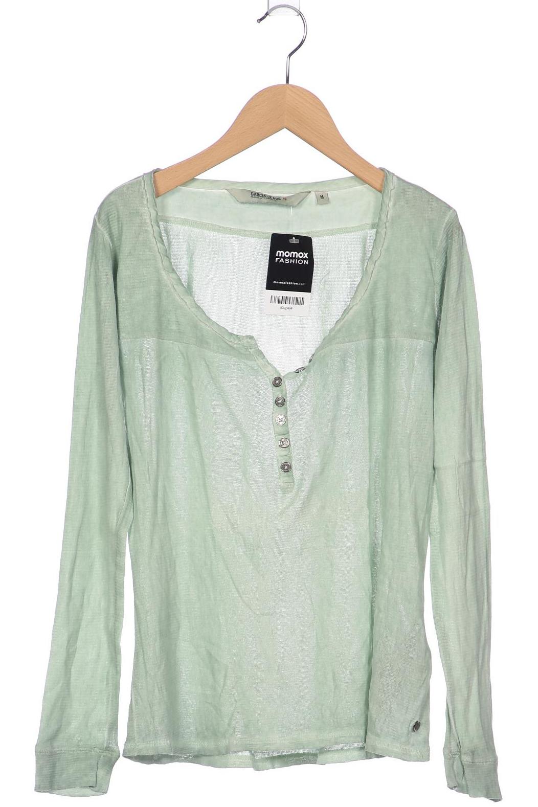 

Garcia Damen Langarmshirt, hellgrün, Gr. 38